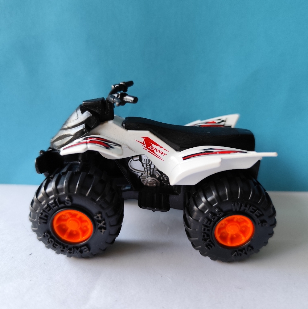 6/$20🔖Turbo Wheels ATV, Die-cast Metal & Plastic Extreme 4-Wheeler Sports